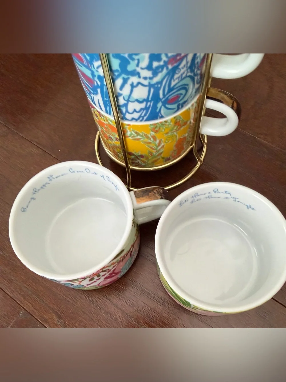Lilly Pulitzer coffee cups - Picture 5 of 6